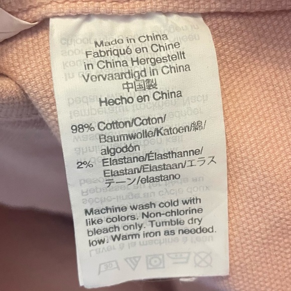 Madewell Emmett Pink High Waist Wide Flare Leg Crop Jeans Size 27 - Picture 4 of 5